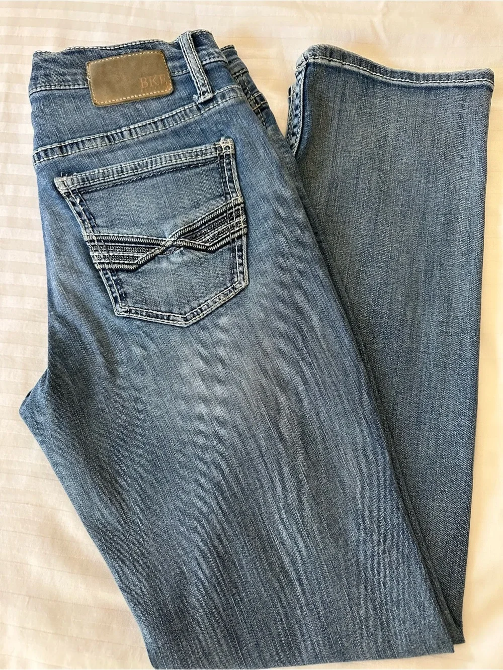 BKE Men’s Medium Blue Jake Straight Leg Jeans